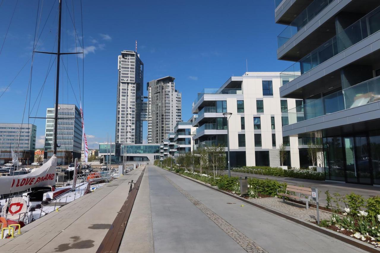 Apartament Yacht Park Marina Гдиня Екстер'єр фото