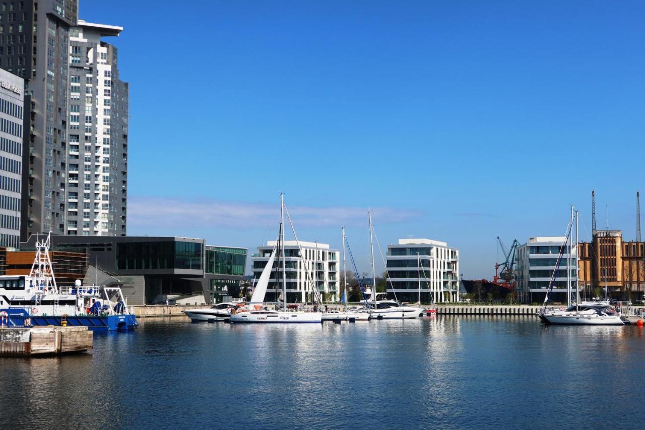 Apartament Yacht Park Marina Гдиня Екстер'єр фото